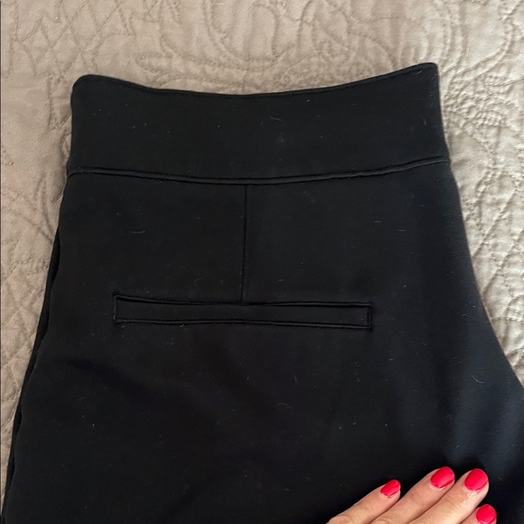 SPANX Black Skinny Pants with Gold Accents - Picture 5 of 6